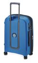 DELSEY PARIS Belmont Plus 4 Double Rolls Cabin Trolley Slim Line 55 S Zinc Blue DELSEY PARIS Belmont Plus 4 Double Rolls Cabin Trolley Slim Line 55 S Zinc Blue