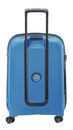 DELSEY PARIS Belmont Plus 4 Double Rolls Cabin Trolley Slim Line 55 S Zinc Blue DELSEY PARIS Belmont Plus 4 Double Rolls Cabin Trolley Slim Line 55 S Zinc Blue