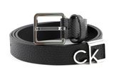 Calvin Klein Square Buckle Belt W75 Black Calvin Klein Square Buckle Belt W75 Black