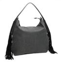 Fritzi aus Preußen Suede Snake Leja Hobo Snake M Black Fritzi aus Preußen Suede Snake Leja Hobo Snake M Black