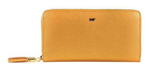 Braun Büffel Alessia Zip Around Wallet Amber