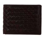 bugatti Woven Wallet With Flap British Tan bugatti Woven Wallet With Flap British Tan