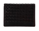 bugatti Woven Upright Wallet Darkbrown bugatti Woven Upright Wallet Darkbrown