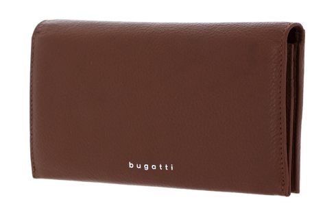 bugatti Lady Top Wallet With Flap Cognac