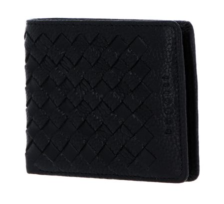 bugatti Woven Wallet Black