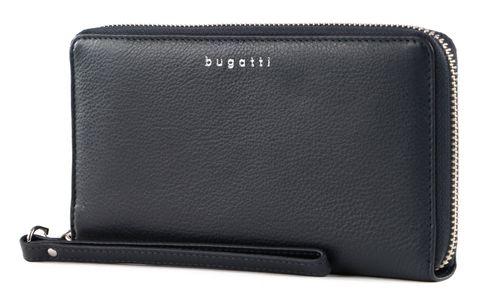 bugatti Lady Top Zip Around Wallet Darkblue