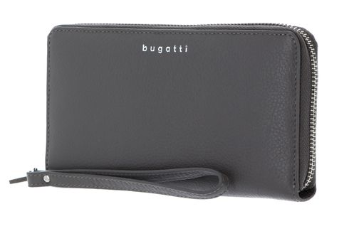 bugatti Lady Top Zip Around Wallet Lightgrey