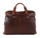 bugatti Woven Weekender British Tan