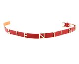 VALENTINO Emma Winter Belt W105 Rosso - shortenable VALENTINO Emma Winter Belt W105 Rosso - shortenable