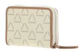VALENTINO Liuto Zip Around Wallet Ecru / Multi