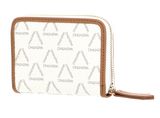 VALENTINO Liuto Zip Around Wallet Ecru / Multi