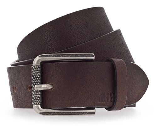 MUSTANG Adjustable Men´s Belt W120 Dark Brown MUSTANG Adjustable Men´s Belt W120 Dark Brown