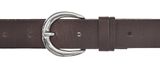 TOM TAILOR Women's Leather Belt W75 Dark Brown TOM TAILOR Women's Leather Belt W75 Dark Brown