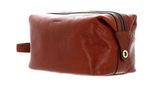 SADDLER Bond Street Toiletry Bag Midbrown