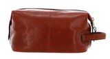 SADDLER Bond Street Toiletry Bag Midbrown