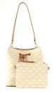 VALENTINO Liuto Bucket Bag Ecru / Multi VALENTINO Liuto Bucket Bag Ecru / Multi