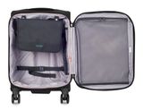 DELSEY PARIS Helium DLX Expandable 4 Double Rolls Trolley 55 Black