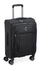 DELSEY PARIS Helium DLX 4 Double Rolls Trolley 55 Black DELSEY PARIS Helium DLX 4 Double Rolls Trolley 55 Black