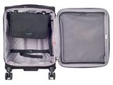 DELSEY PARIS Helium DLX 4 Double Rolls Trolley 55 Black DELSEY PARIS Helium DLX 4 Double Rolls Trolley 55 Black
