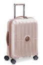 DELSEY PARIS Carrousel 4 Double Rolls Cabine Slim Trolley 55 Pink
