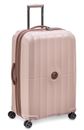 DELSEY PARIS Carrousel Expandable 4 Double Rolls Trolley 77 Pink DELSEY PARIS Carrousel Expandable 4 Double Rolls Trolley 77 Pink