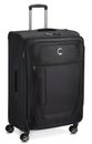 DELSEY PARIS Helium DLX Expandable 4 Double Rolls Trolley 78 Black DELSEY PARIS Helium DLX Expandable 4 Double Rolls Trolley 78 Black
