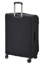 DELSEY PARIS Helium DLX Expandable 4 Double Rolls Trolley 78 Black DELSEY PARIS Helium DLX Expandable 4 Double Rolls Trolley 78 Black