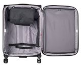 DELSEY PARIS Helium DLX Expandable 4 Double Rolls Trolley 78 Black DELSEY PARIS Helium DLX Expandable 4 Double Rolls Trolley 78 Black