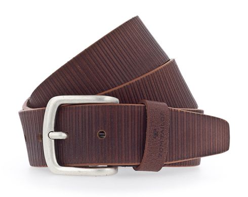 TOM TAILOR Fashion Leather Belt 4.0 W85 Cognac