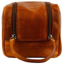 KLONDIKE 1896 Digger Tad Vanity Bag Cognac