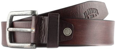 KLONDIKE 1896 Seth Belt W100 Dark Brown