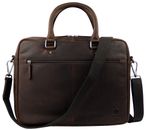 KLONDIKE 1896 Digger Earl Briefcase L Dark Brown