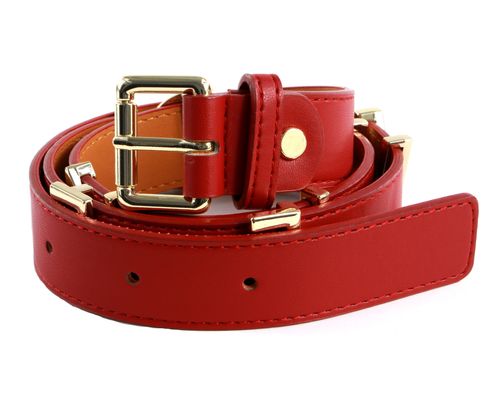 VALENTINO Emma Winter Belt W85 Rosso - shortenable