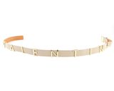 VALENTINO Emma Winter Belt W85 Beige - shortenable