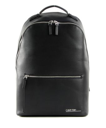 Calvin Klein Round Backpack with Pocket Black