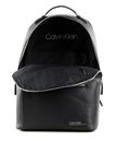 Calvin Klein Round Backpack with Pocket Black