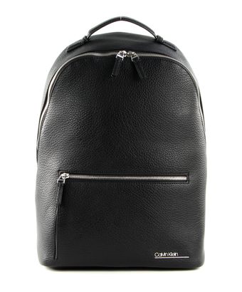 Calvin Klein Round Backpack with Pocket Black