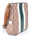 Tamaris Anastasia Strips Shoulder Bag Darktaupe Tamaris Anastasia Strips Shoulder Bag Darktaupe
