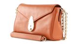 Calvin Klein Flap Crossbody Cognac