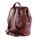 Calvin Klein CK Drawstring Backpack with Flap M Wine
