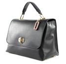 TOMMY HILFIGER Soft Turnlock Satchel Black