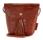 TOM TAILOR Ida Croc Flap Bag XS Croco Cognac TOM TAILOR Ida Croc Flap Bag XS Croco Cognac