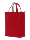 LACOSTE Anna Seasonal Vertical Shopping Bag Rouge 240 Sabler
