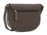 TOM TAILOR Esta Flap Bag M Snake Brown TOM TAILOR Esta Flap Bag M Snake Brown