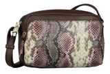 TOM TAILOR Esta Cross Bag M Snake Brown TOM TAILOR Esta Cross Bag M Snake Brown