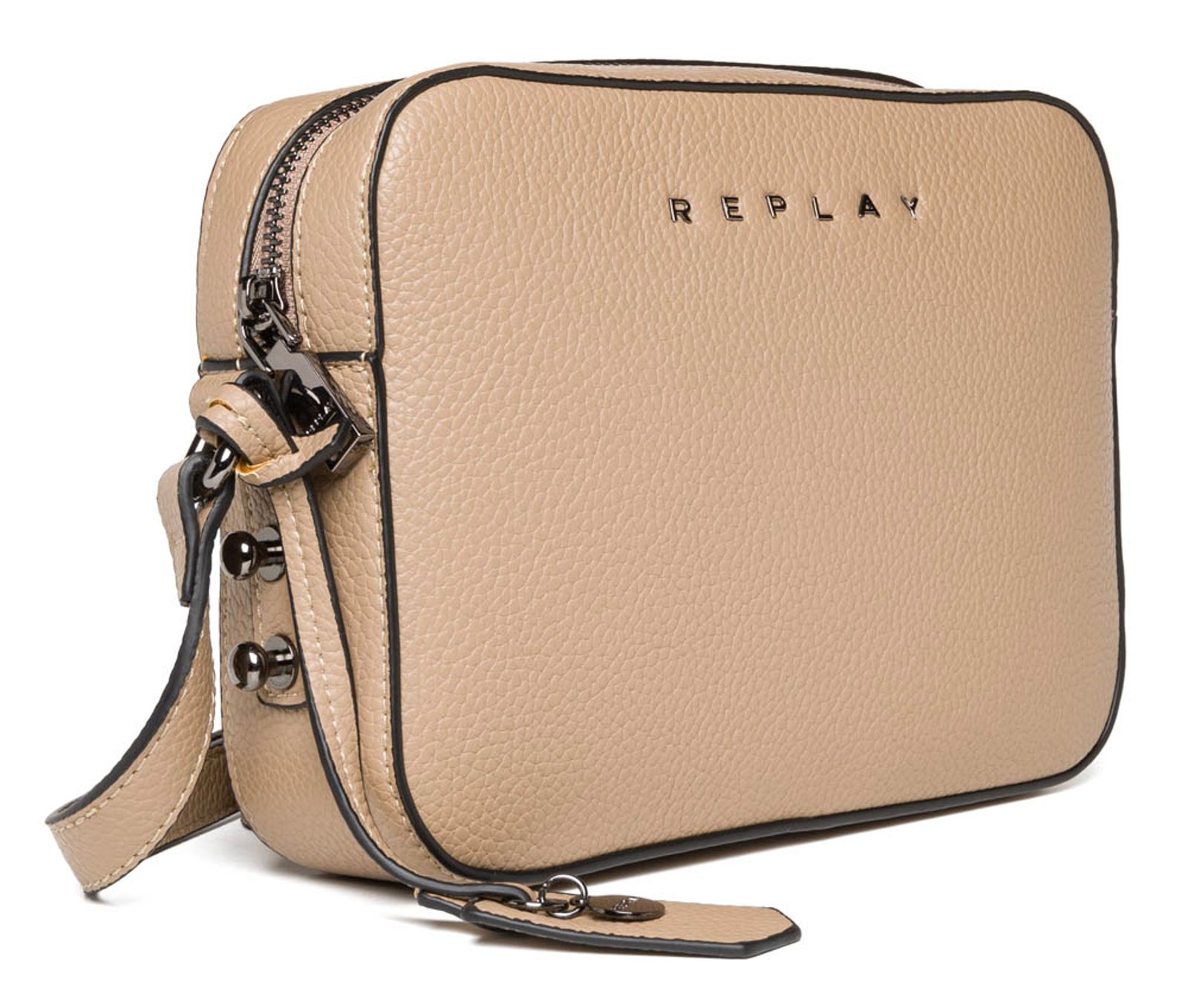 crossbody beige