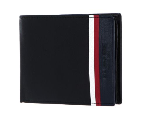 U.S. POLO ASSN. Dixon Horizontal Wallet with Flap Black