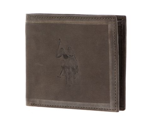 U.S. POLO ASSN. Rock Springs Horizontal Wallet Beige