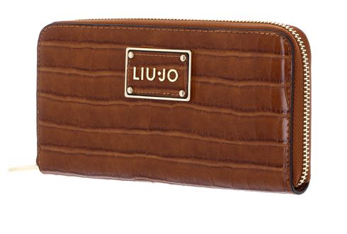 LIU JO Natu Zip Around Wallet XL Marsala