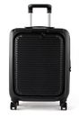 MANDARINA DUCK Tank Case Cabin Trolley With Front Pocket XS Black MANDARINA DUCK Tank Case Cabin Trolley With Front Pocket XS Black